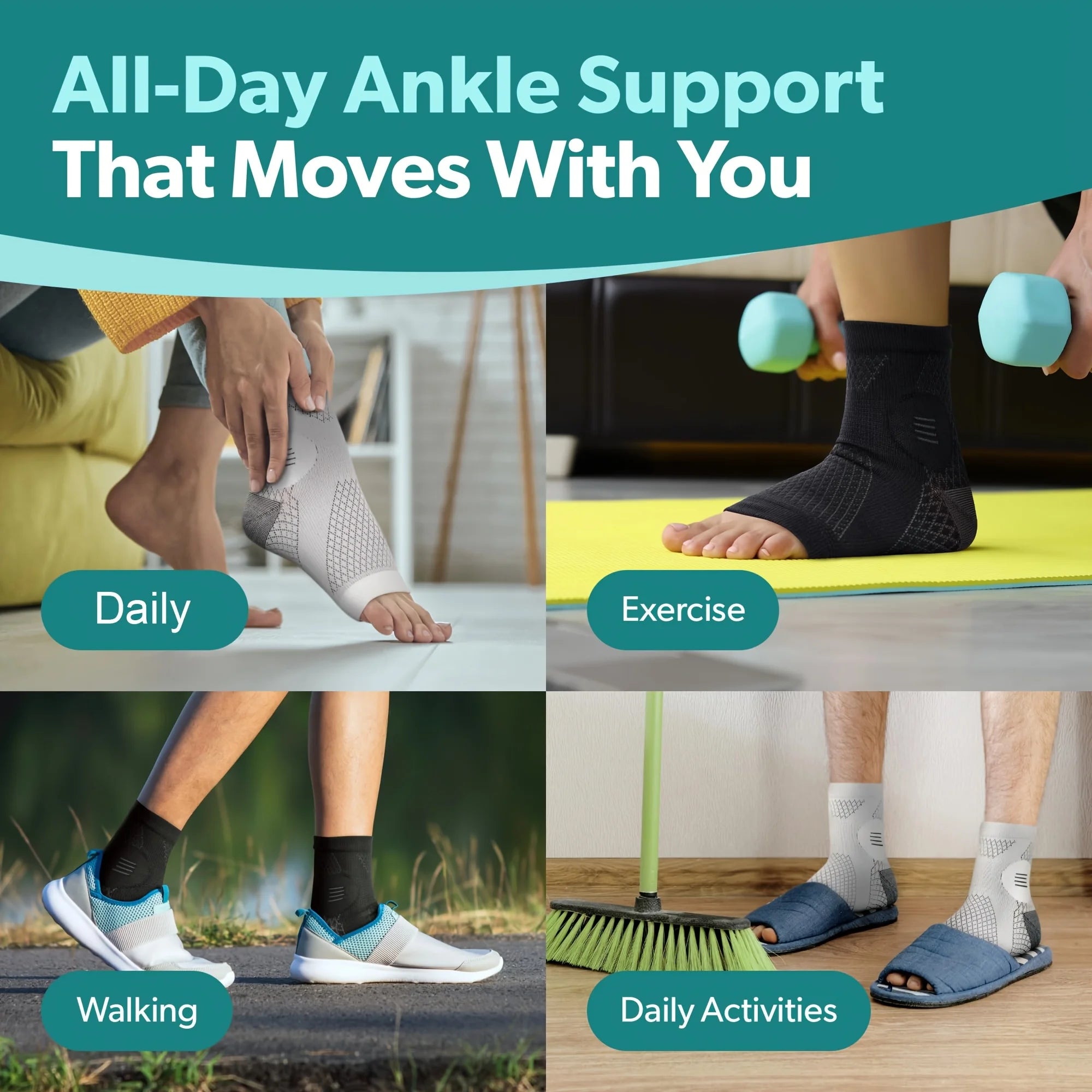 Compression Foot Sleeves