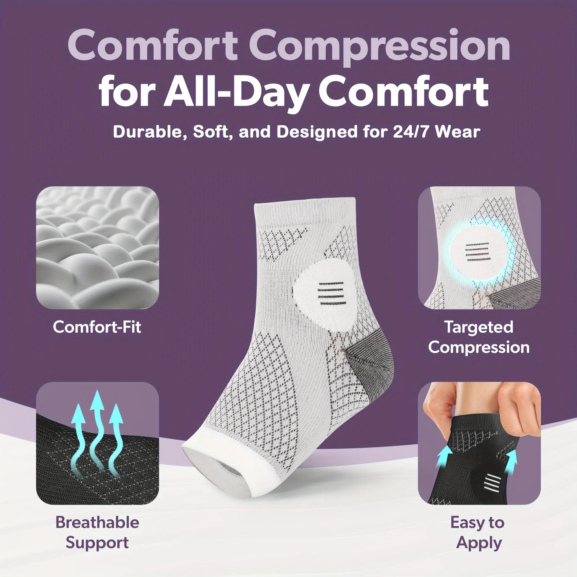Compression Foot Sleeves