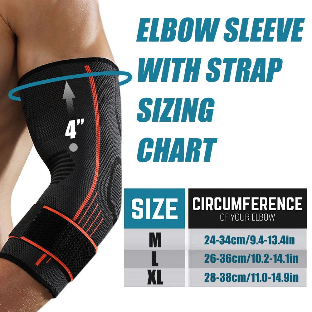 Gym Elbow Support Sleeve