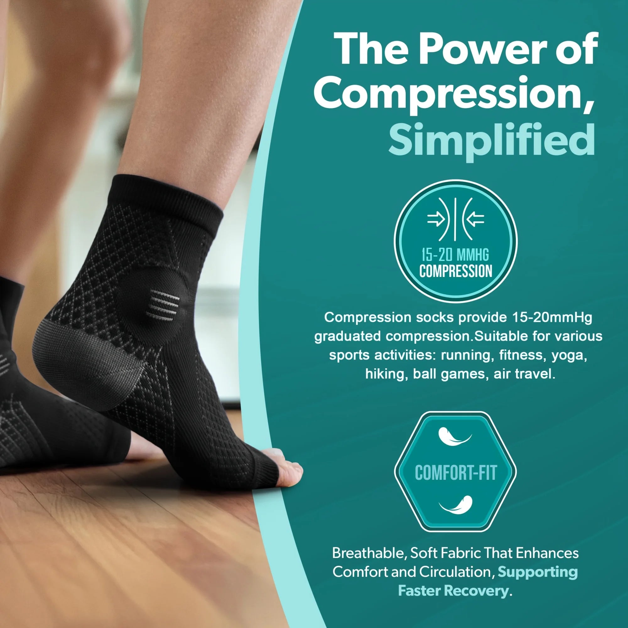 Compression Foot Sleeves