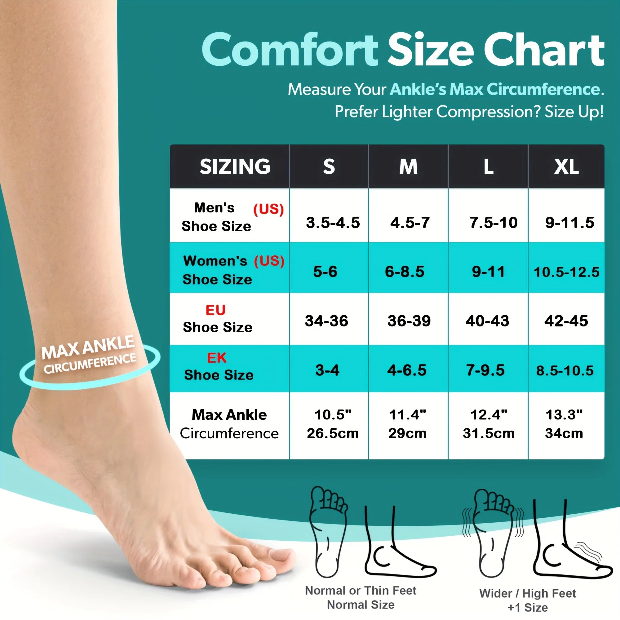 Compression Foot Sleeves